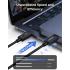 UGREEN 240W 80Gbps Thunderbolt 5 Cable with 120Gbps Bandwidth Boost, Intel Certified USB C Cable, 16K/8K@60Hz Compatible with Thunderbolt 4, USB4, iPhone 17 Pro Max, MacBook Pro, Dell XPS, Hub, 1M - Black